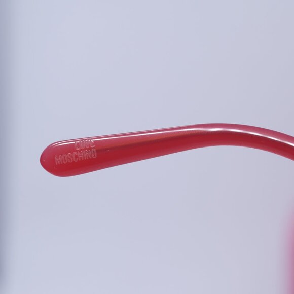 Moschino MOL523 0C9A00 Round Eyeglasses 49mm - Shiny Pink - Picture 8 of 10